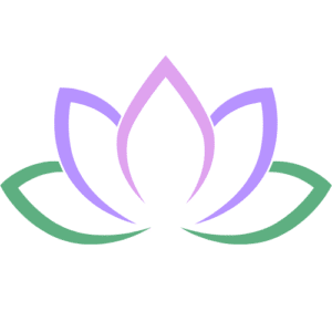 purple lotus outline