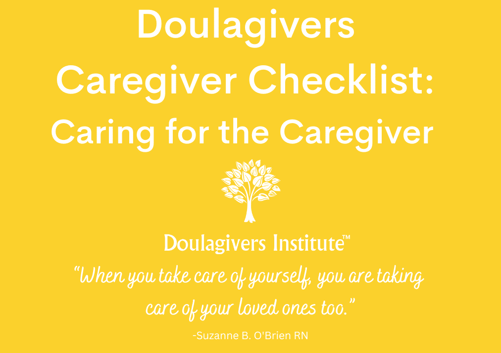 Doulagivers Caregiver Checklist Main Image Doulagivers Caregiver Checklist Main Image